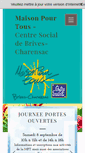 Mobile Screenshot of maisonpourtous-brives43.fr
